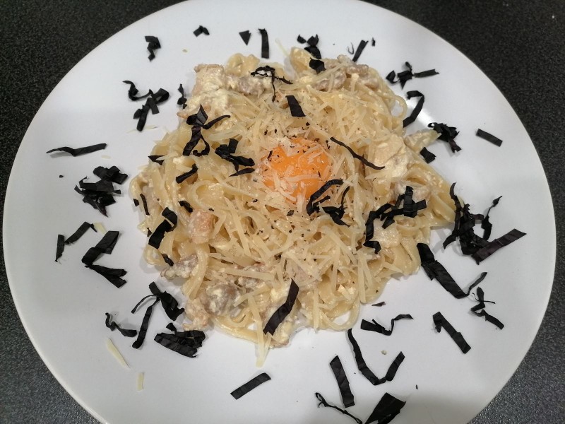 Тельятелли карбонара 🍝