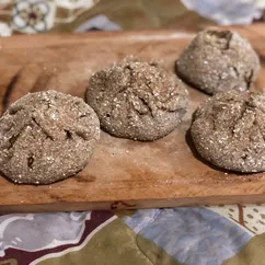 Пирожки веганские из муки зелёной гречки