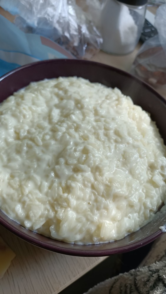 Рисовая каша на молоке