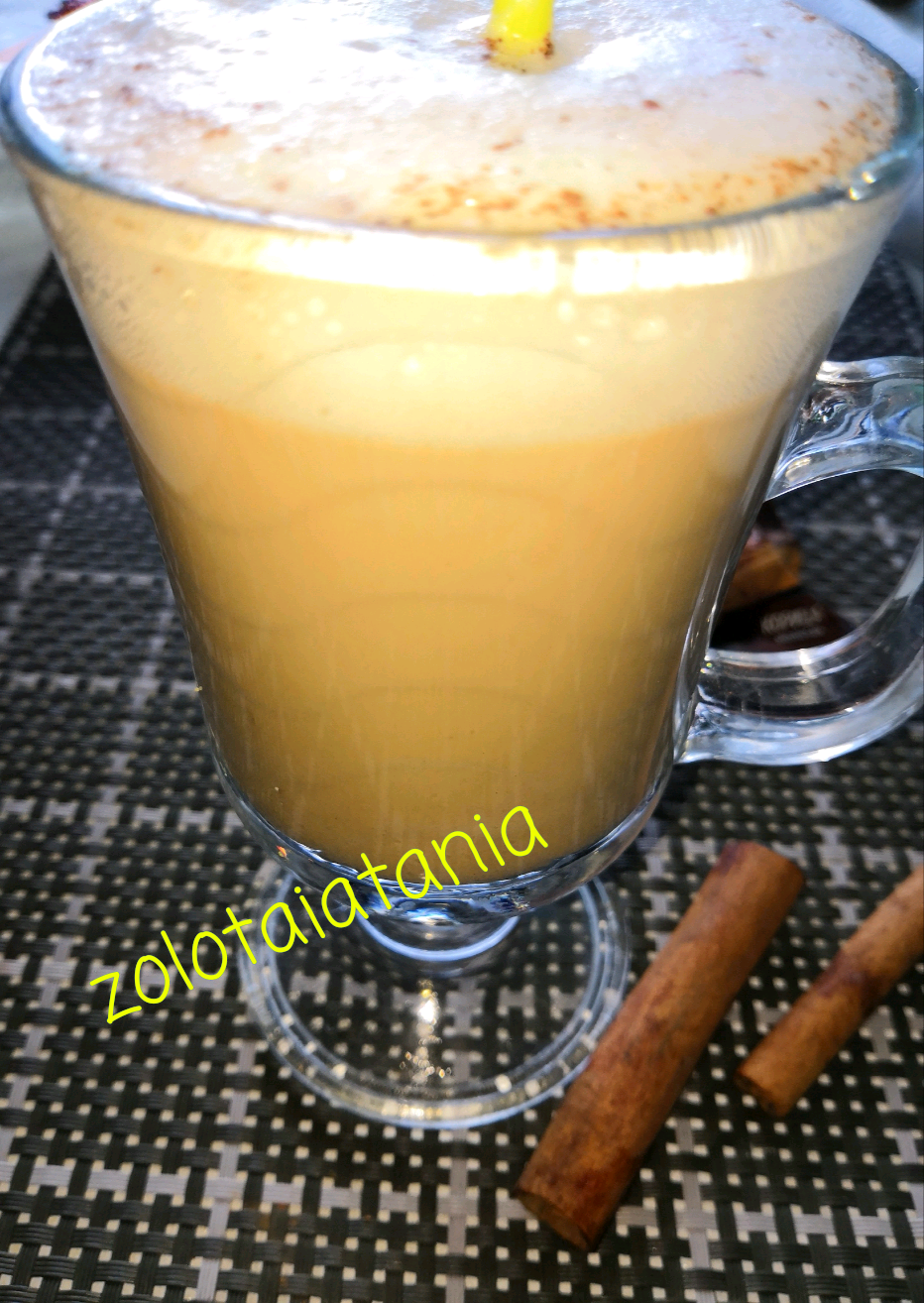 Латте с корицей☕
