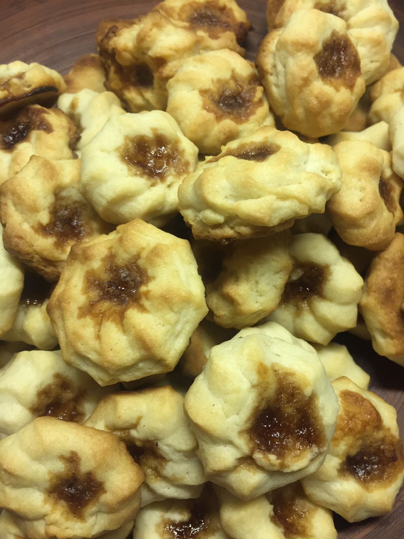 Курабье с джемом