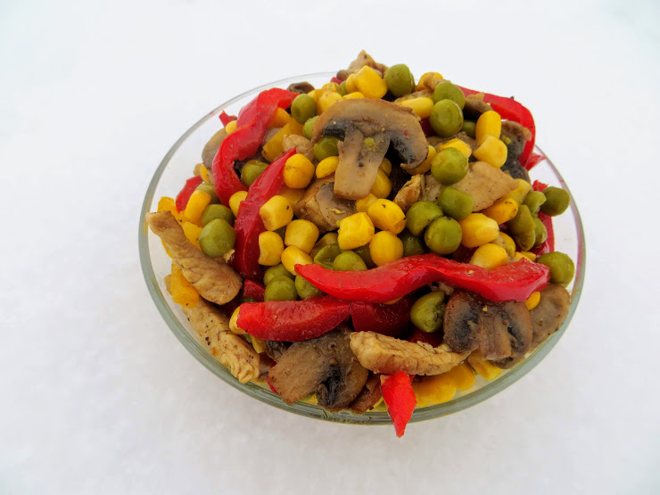 Любимый салат моей семьи - Арлекин