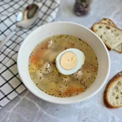 Куриный суп из детства