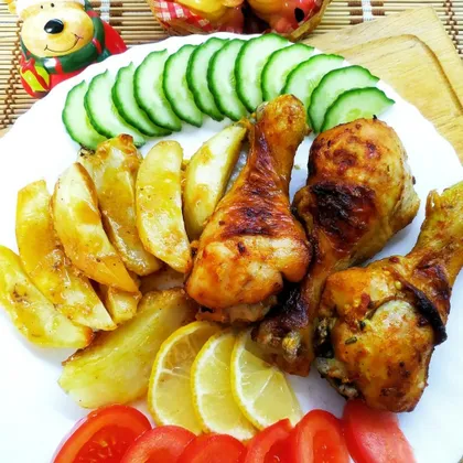 Куриные ножки в пикантном соусе 😍🍗🥘