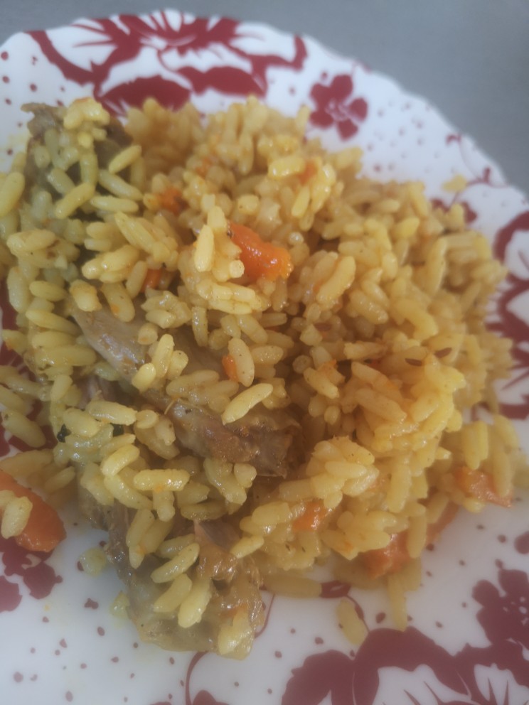 Arroz de pato или дуэт утки с рисом