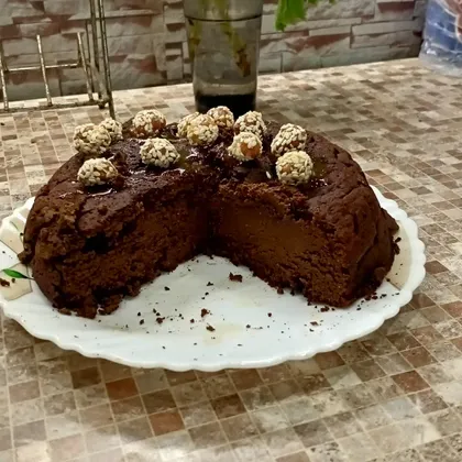 Мега-шоколадный пп пирог с тыквой