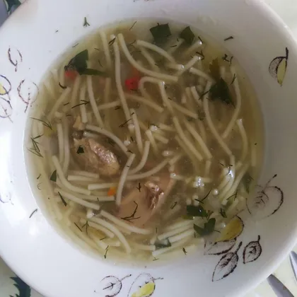 Диетический куриный суп