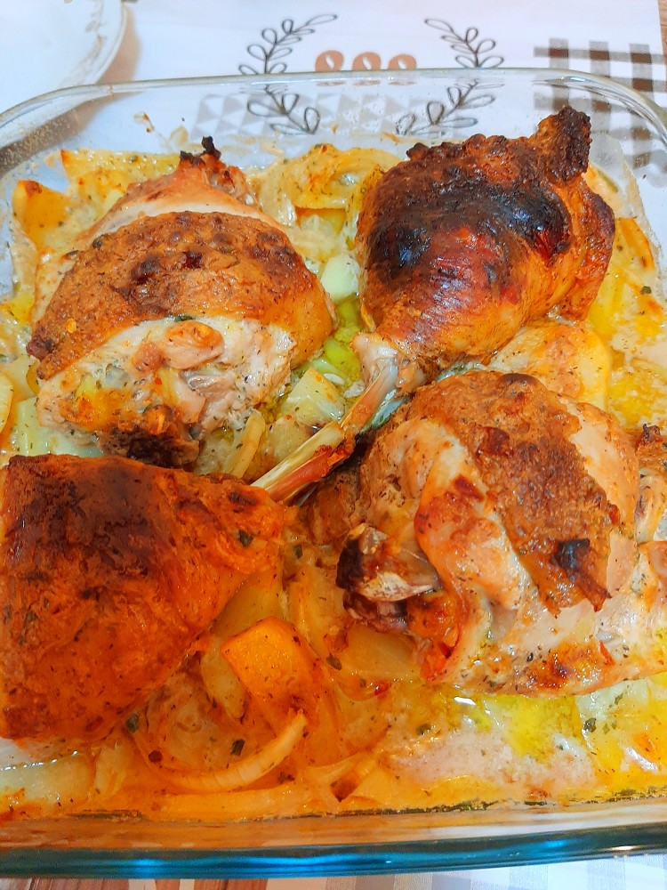 Куриные ножки в маринаде в духовке — рецепт с фото
