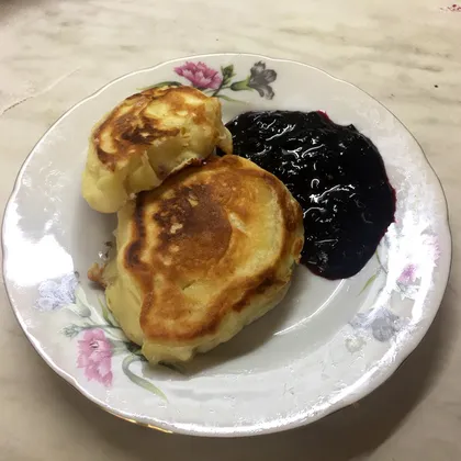 Оладьи с яблоками🥞