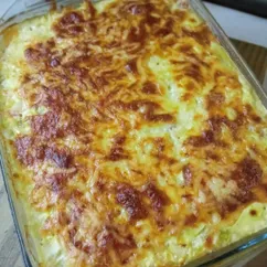 Запеканка из кабачков и куриного филе