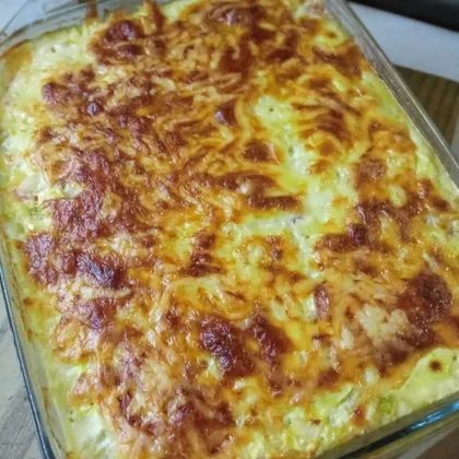 Запеканка из кабачков и куриного филе 