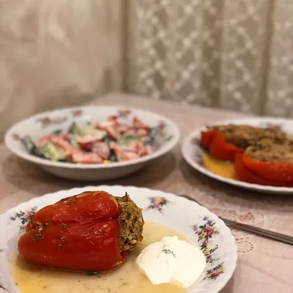 Фаршированный перец 🌶