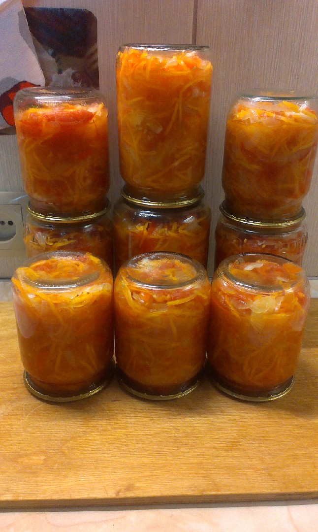 Закуска овощная