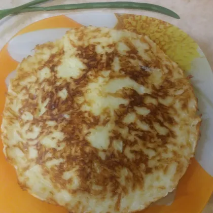 Сырная лепешка к завтраку