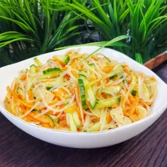 Фунчоза с овощами
