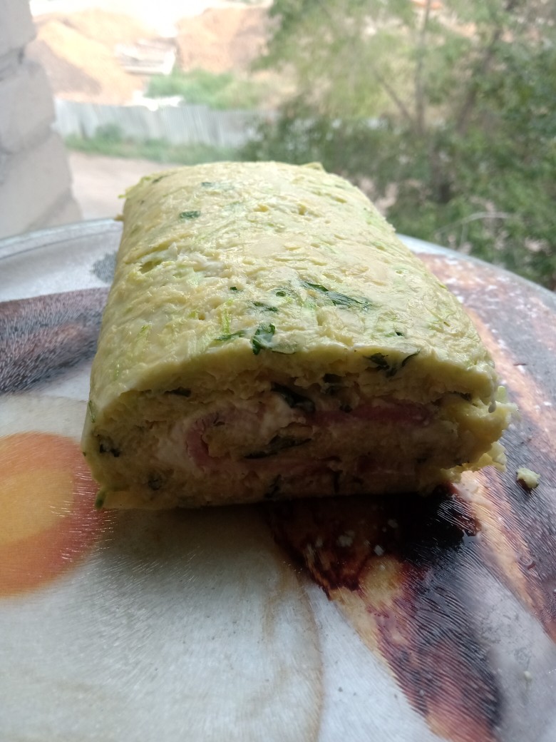 Кабачковый рулет