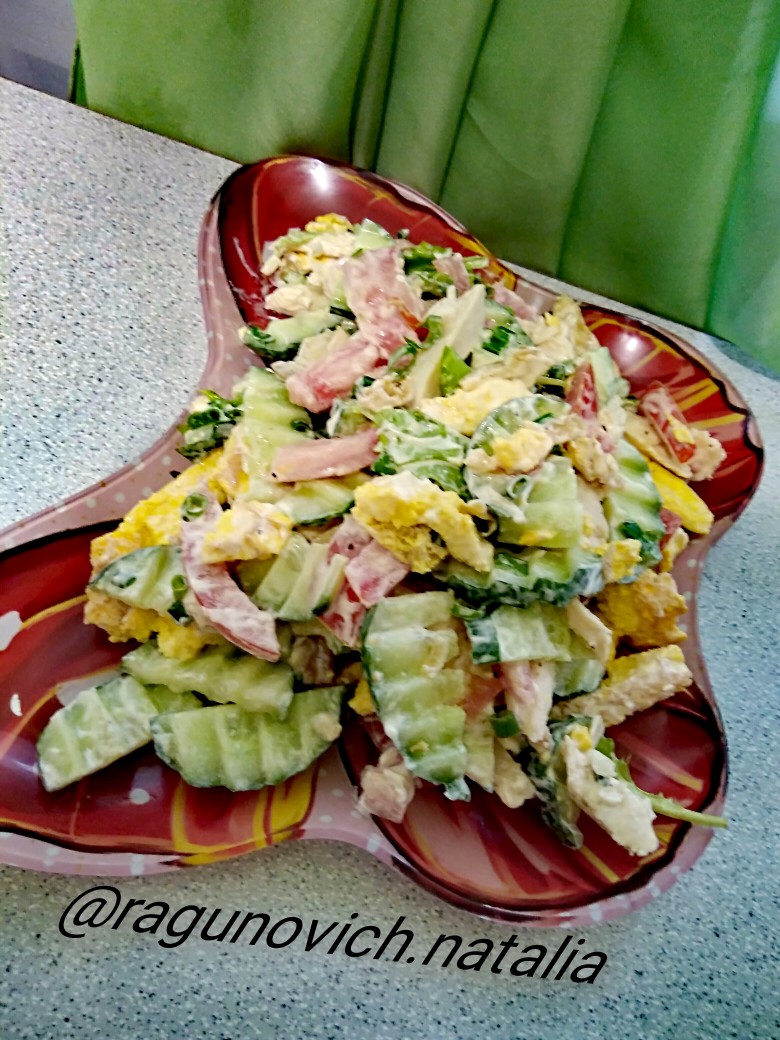 Салатик пп, быстро и вкусно