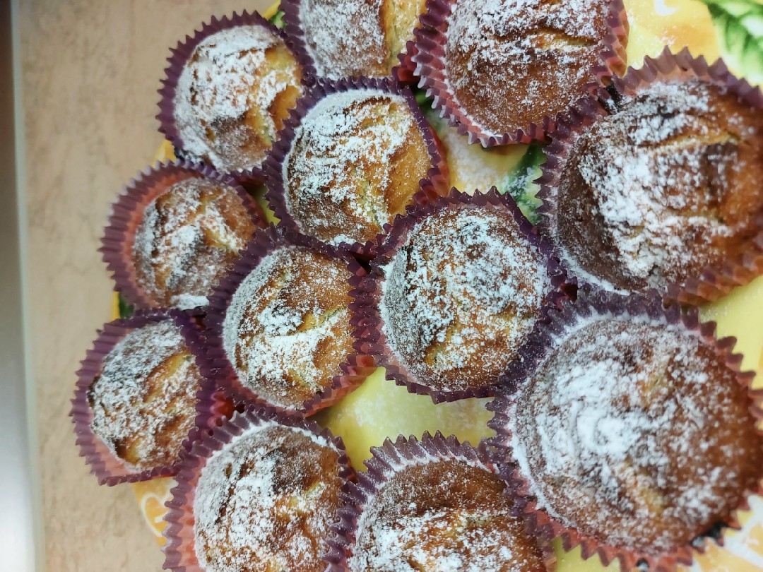 Банановые кексики