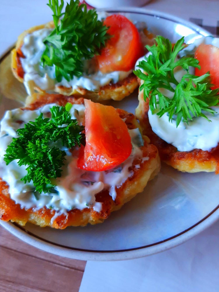 Кабачковые оладушки