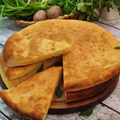Осетинские пироги с сыром и шпинатом, пошаговый рецепт с фото