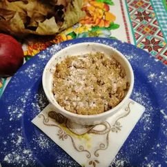 ПП Крамбл с яблоком и черносливом 🍎