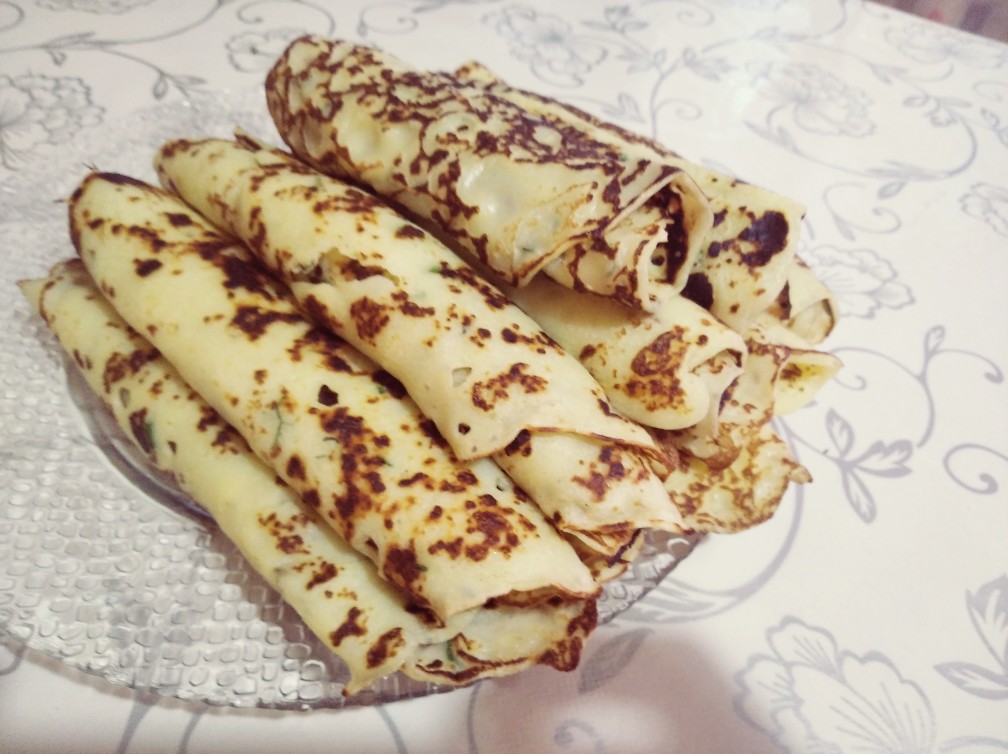 Картофельные блинчики с зеленью