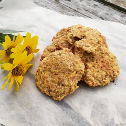 Овсяное печенье с яблоками