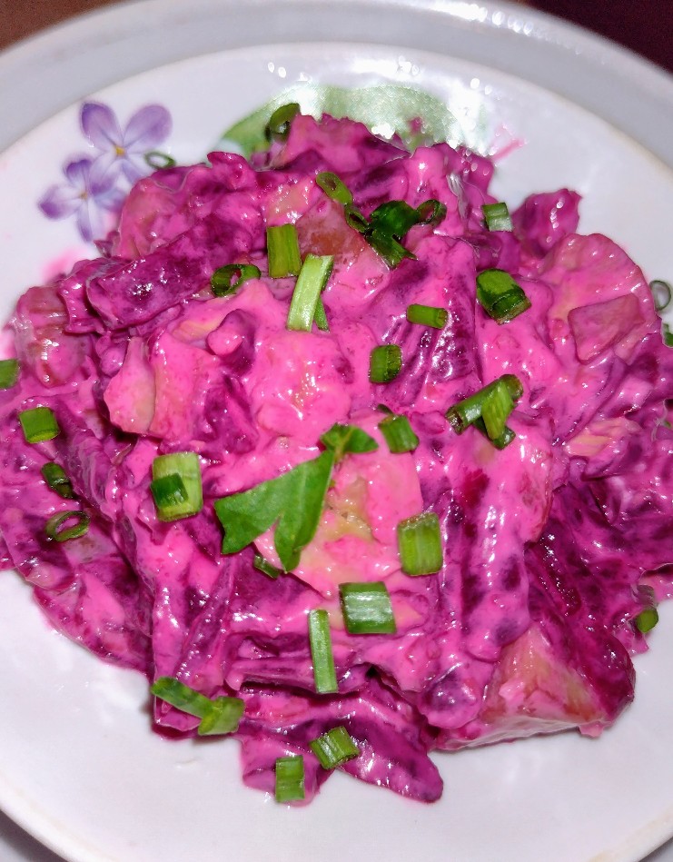Свекла с хреном (йошкарушмен крен дене)