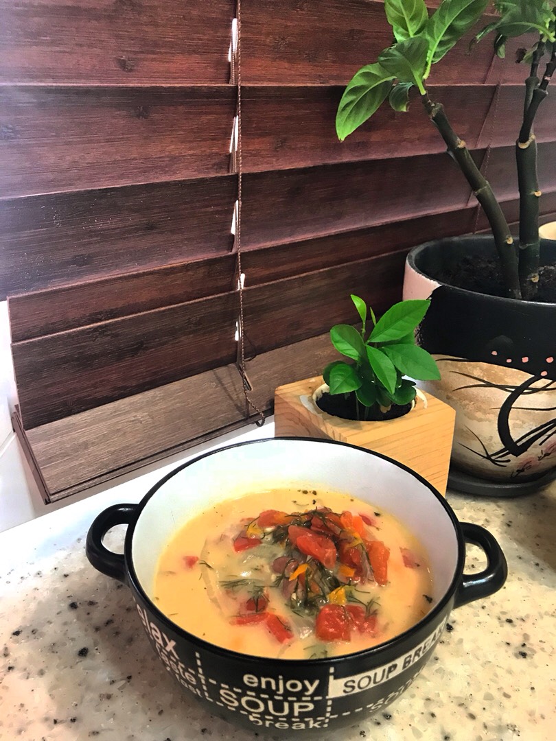 Овощной суп на мясном бульоне #непп рецепт с фото пошаговый от Анжела ...