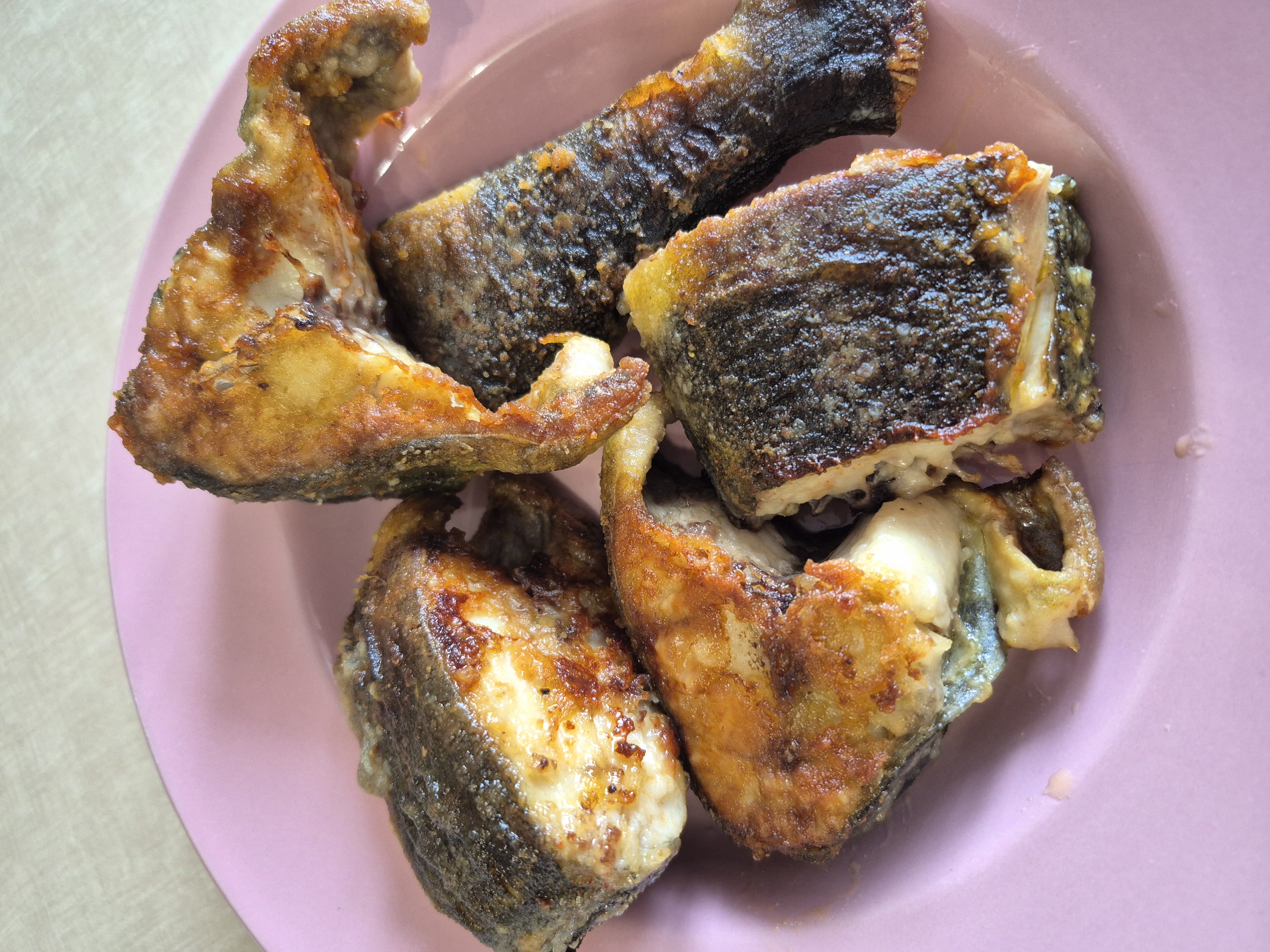 Жареный терпуг