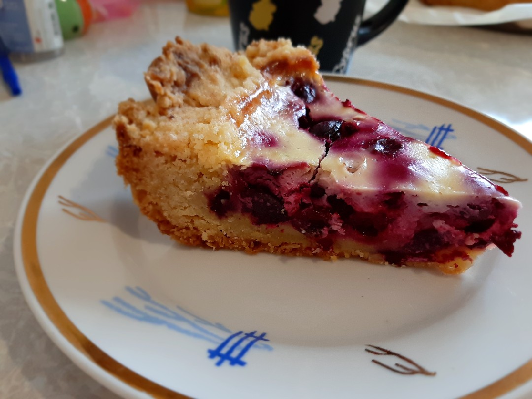 Песочный пирог с суфле