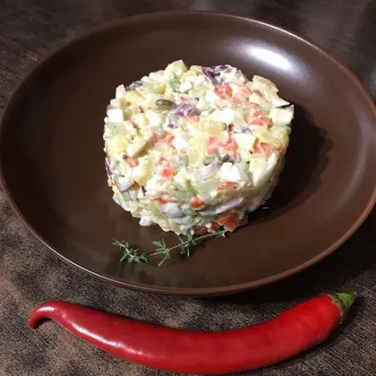 🇨🇿 Bramborový Salát, Картофельный салат