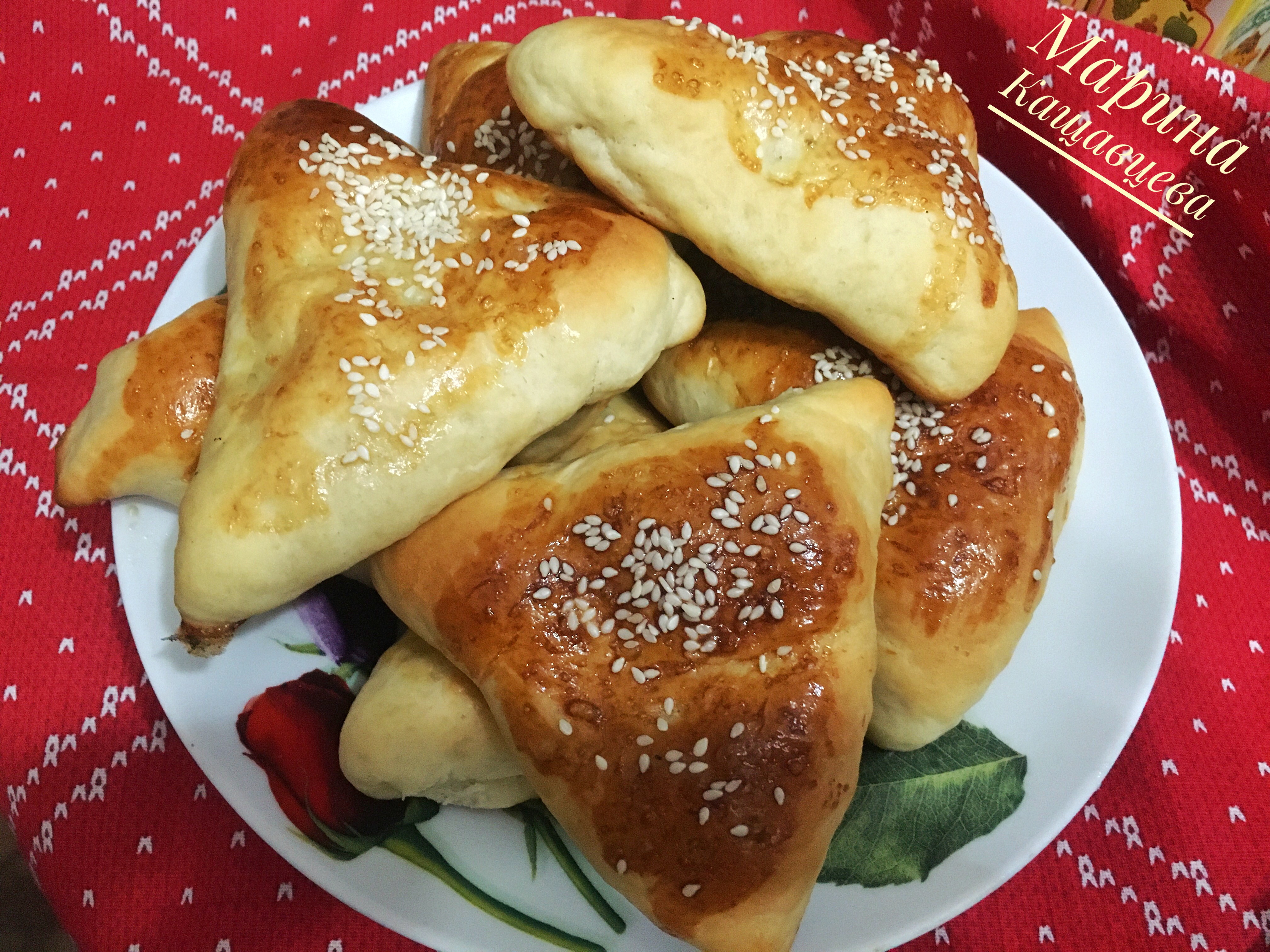 Пирожки с картошкой (тесто на ряженке)