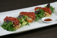 Теплый салат из курицы по-китайски