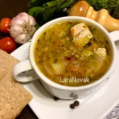 Щи с пекинской капустой