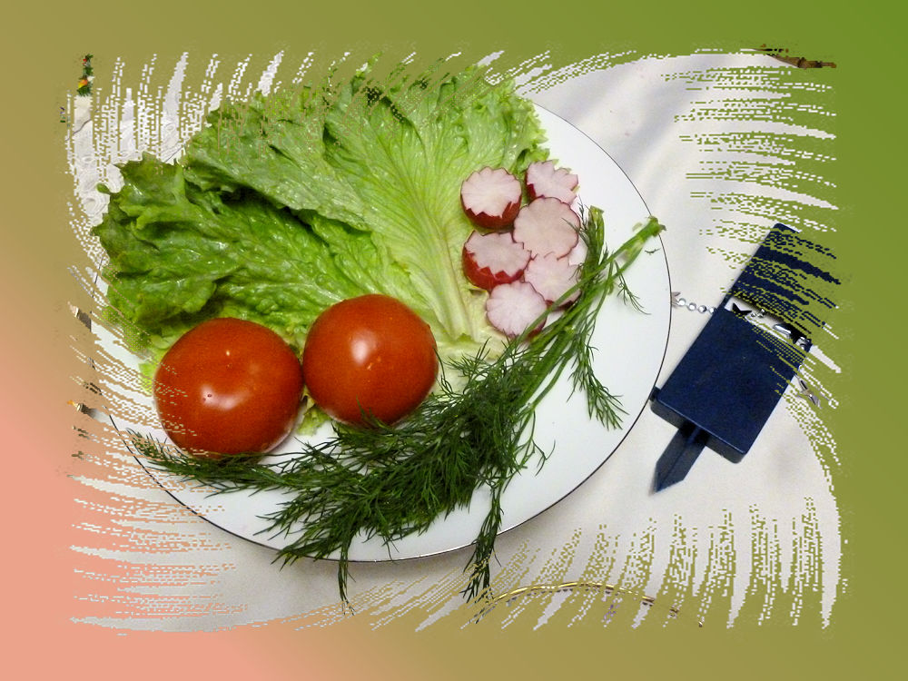 🍅🍅🍅 Полезный салат 🍅🍅🍅