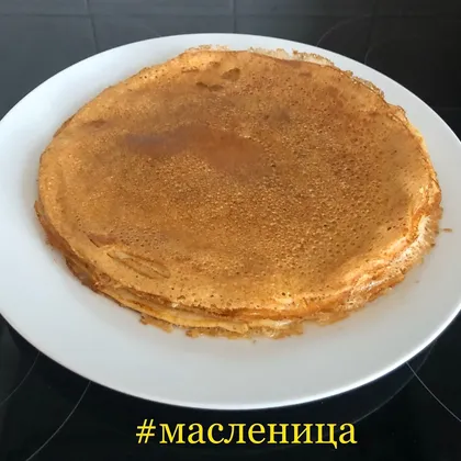 Ажурные блины с дырочками