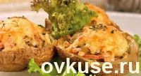 Картофель, запеченный с крабовыми палочками