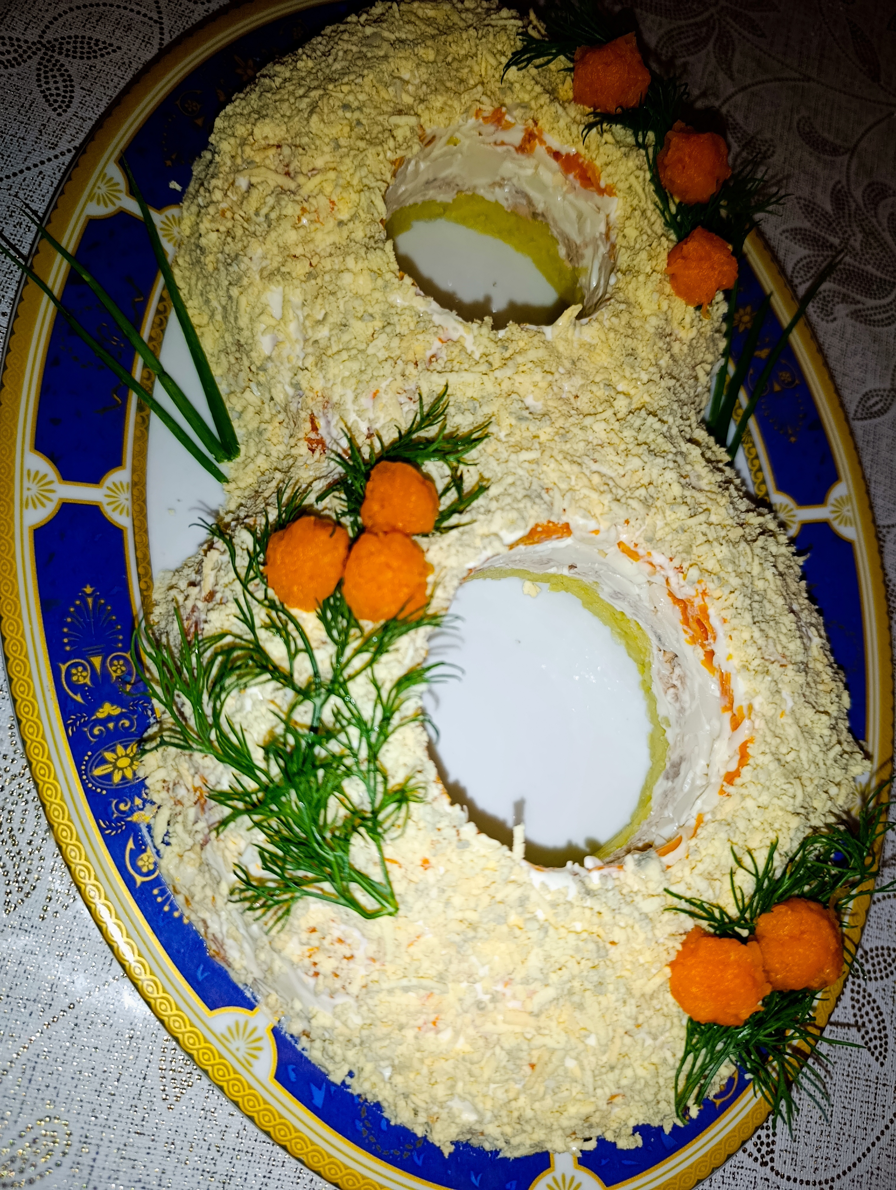 Салат на 8 марта "Мимоза"