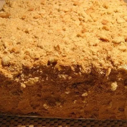 Торт из печенья без выпечки