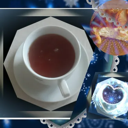 Красивый чай с гравиолой и цитрусовыми