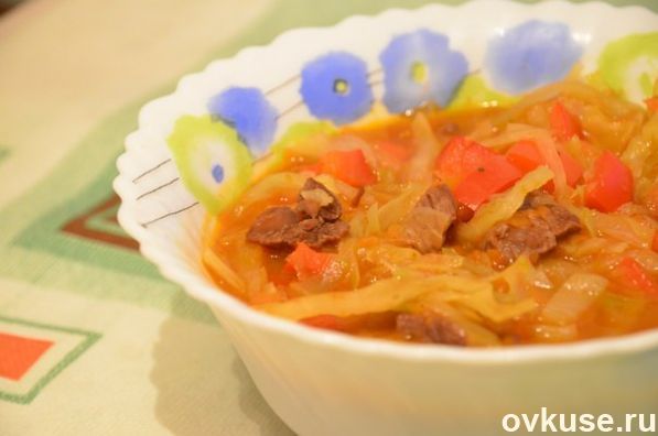 Рагу с капустой
