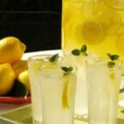 Домашний лимонный морс