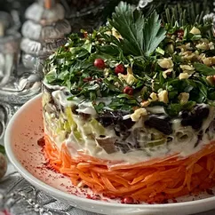 🥕Салат с индейкой и грибами