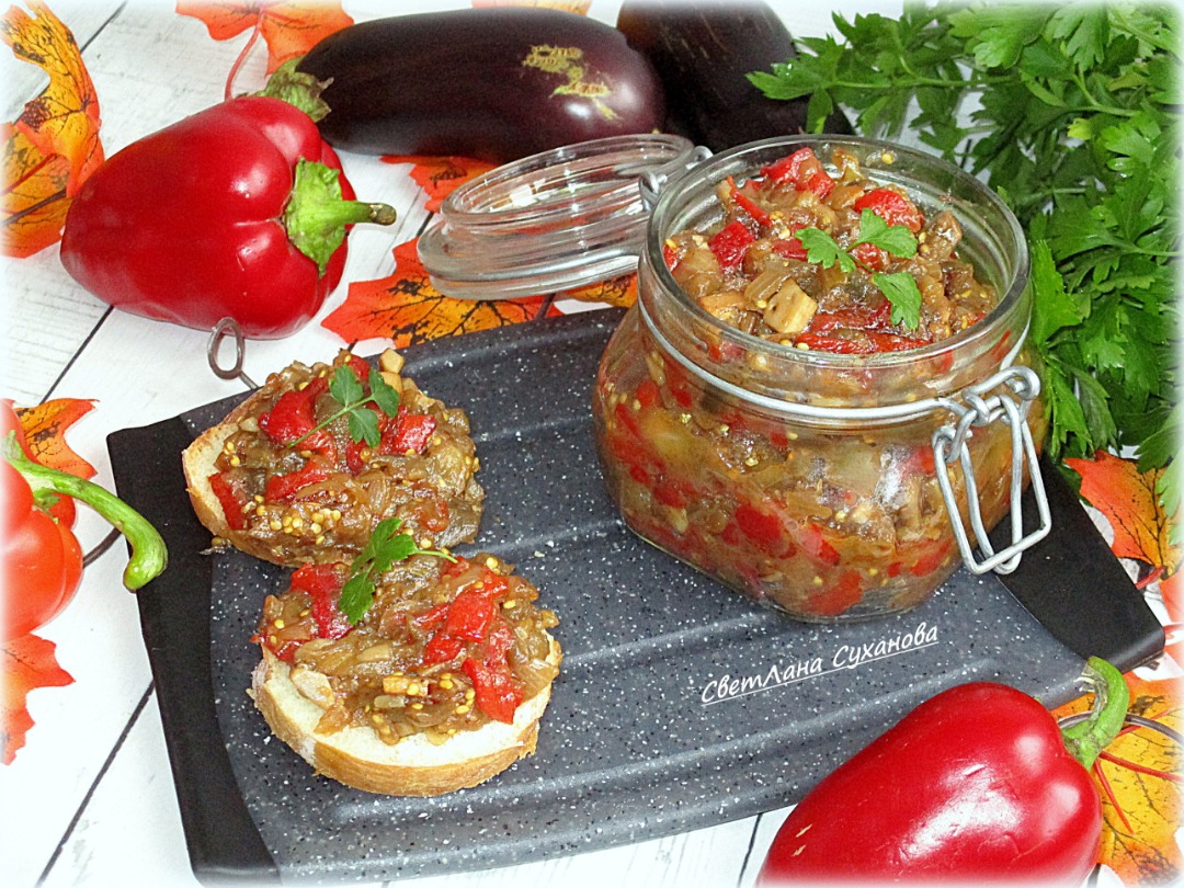 Икра из болгарского перца с овощами: и гарнир, и самостоятельное блюдо