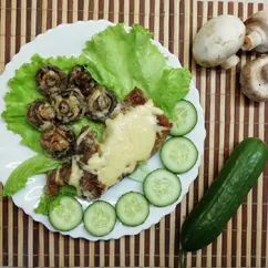 Стейк свиной под сыром в духовке 🥩🧀