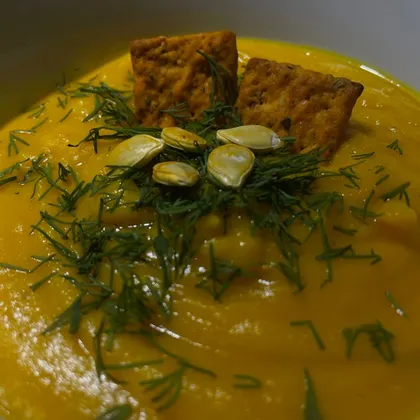 Сливочный суп-пюре из тыквы