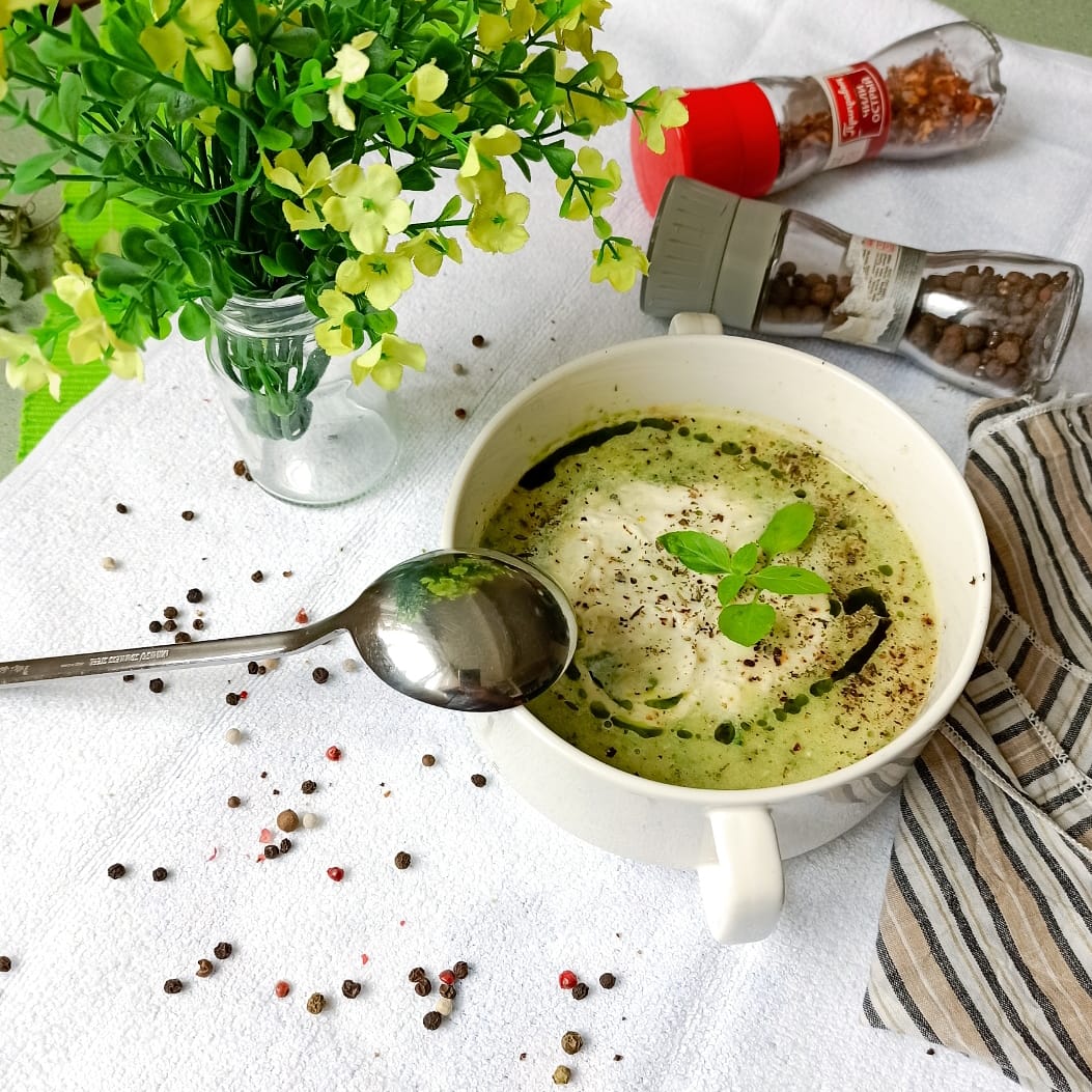 Крем-суп из кабачков, пошаговый рецепт с фото на ккал