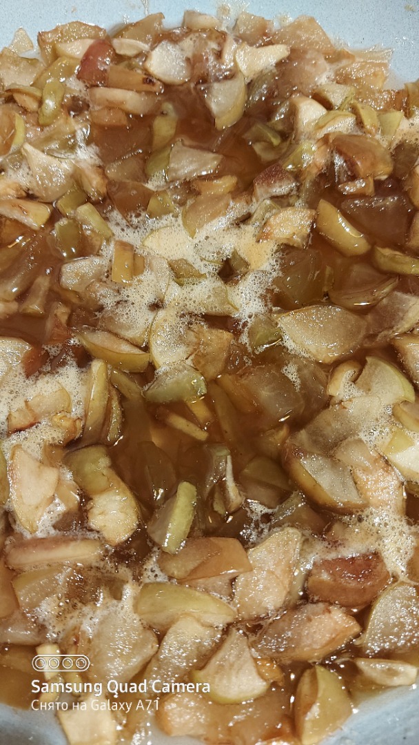 Варенье из яблок и апельсина
