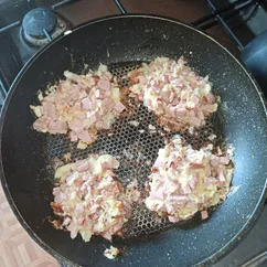 Оладушки с колбасой и сыром 🧀🍖